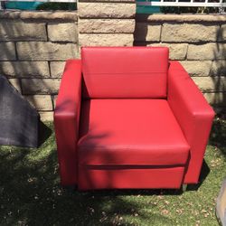 Red Cushion Seat