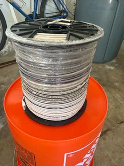 500 ft 10 AWG White THHN copper wire stranded