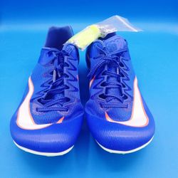 Nike Zoom Rival Track Spikes Racer Blue Men's Size 10 