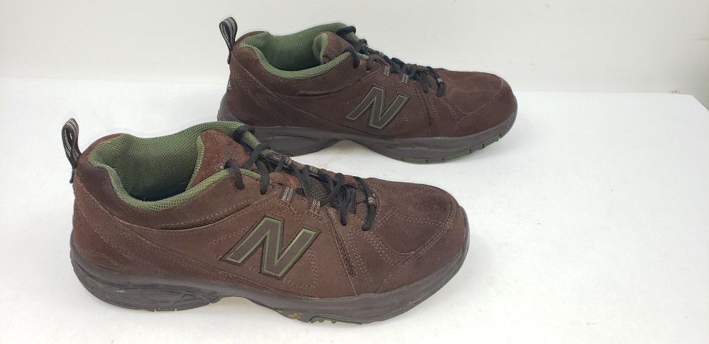 New Balance 608v3 Men s 9.5 M Brown Suede Athletic Run Walk Shoes
