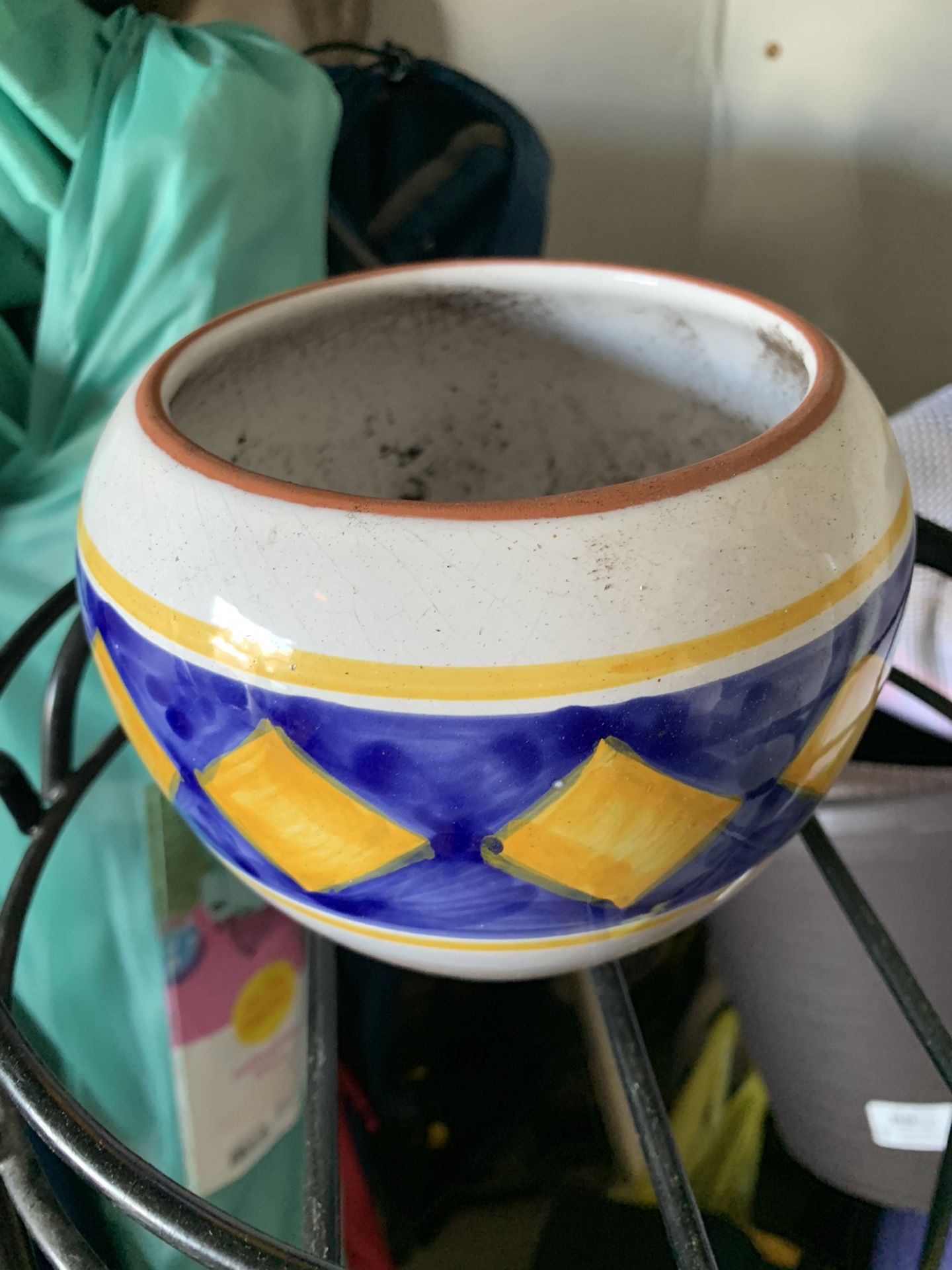 Aztec Themed planter