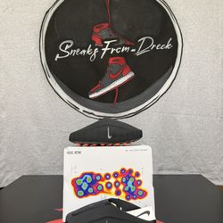 Nike Mind 001 Slide Black/Chrome Women Sz 7W(6 Men)