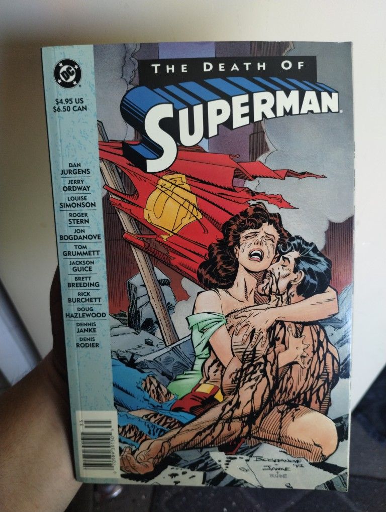 DC Comics The Death Of Superman 1993