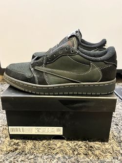 Nike Jordan 1 Travis Scott Black Phantom Size 6 + More