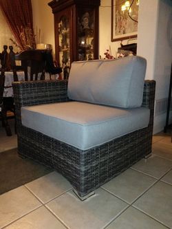 Beautiful like new Weston Corner Wicker Chair