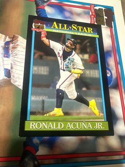 Ronald Acuña Jr. Topps 75th All-Star NL Card 06/10