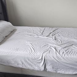 Twin Sized Bed Frame And Matress