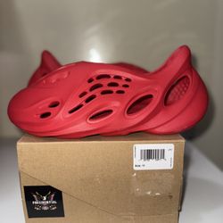Yeezy Foam Runner "Vermillion" - Size 12