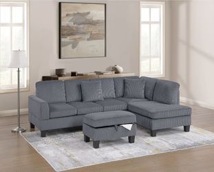 3 PCS SECTIONAL SOFA (BRAND NEW)