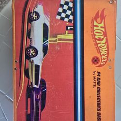 1967 Hot Wheels 24 Car Collector's Case