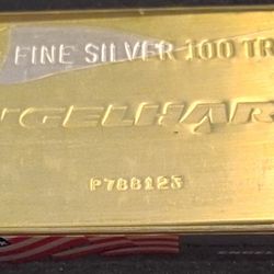 100 Ounce .999 Silver Genuine Engelhard Bar $5,650