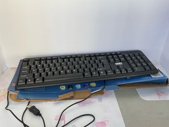 FREE.  MTG Wired USB Full-Size Keyboard