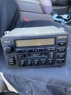 Original Stereo - 1997 Toyota LX 450/Land Cruiser