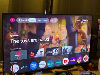 Philips Flat Screen smart TV with Google TV