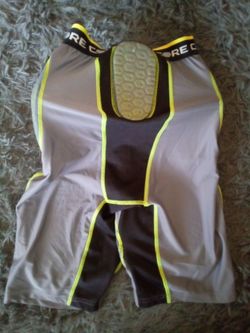 Padded football girdle