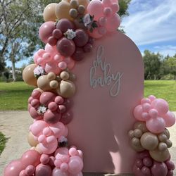 Balloon Garlands With backdrop 