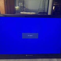 40” Tv With Wall Mount