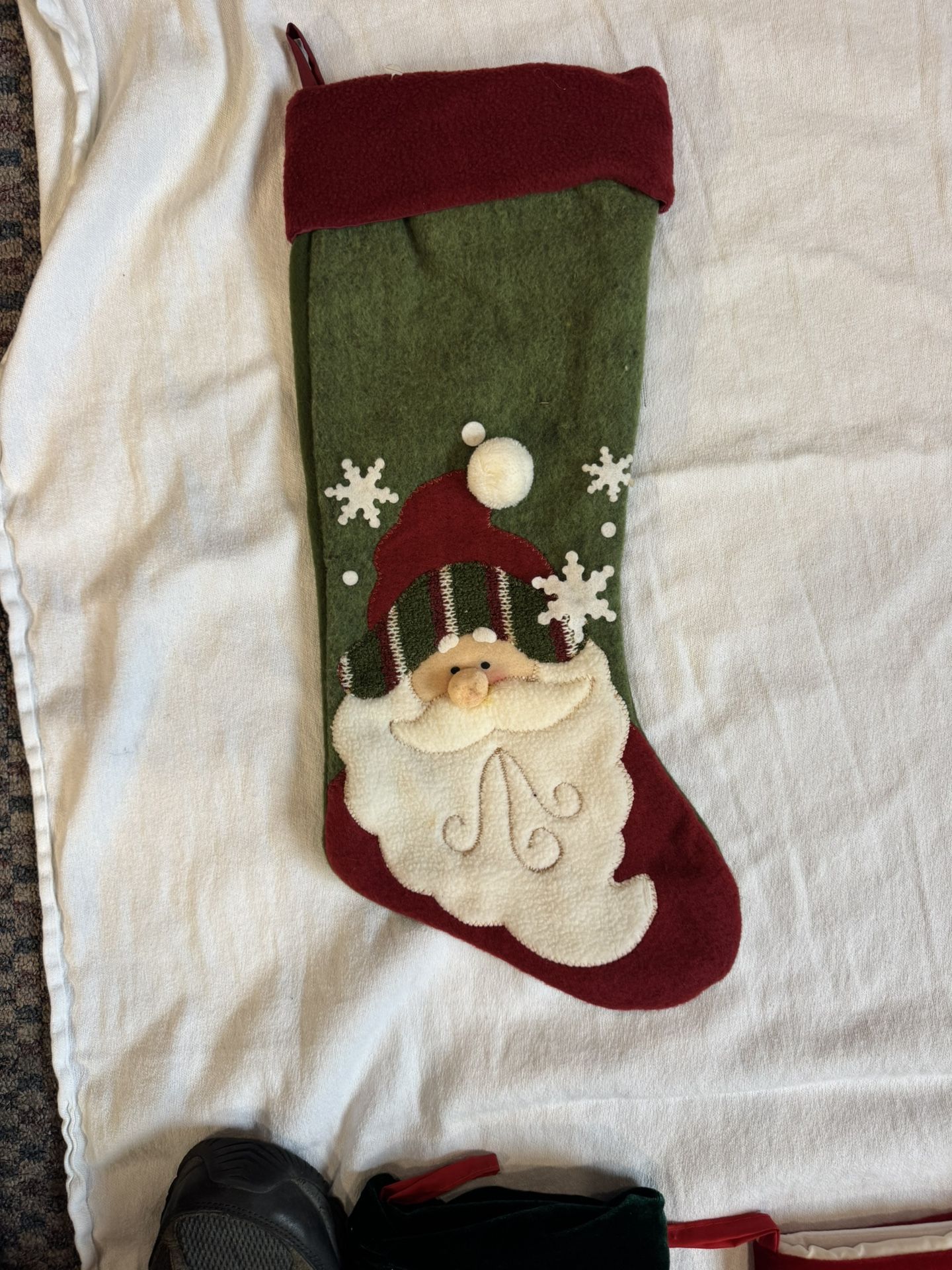 Santa Holiday Stocking