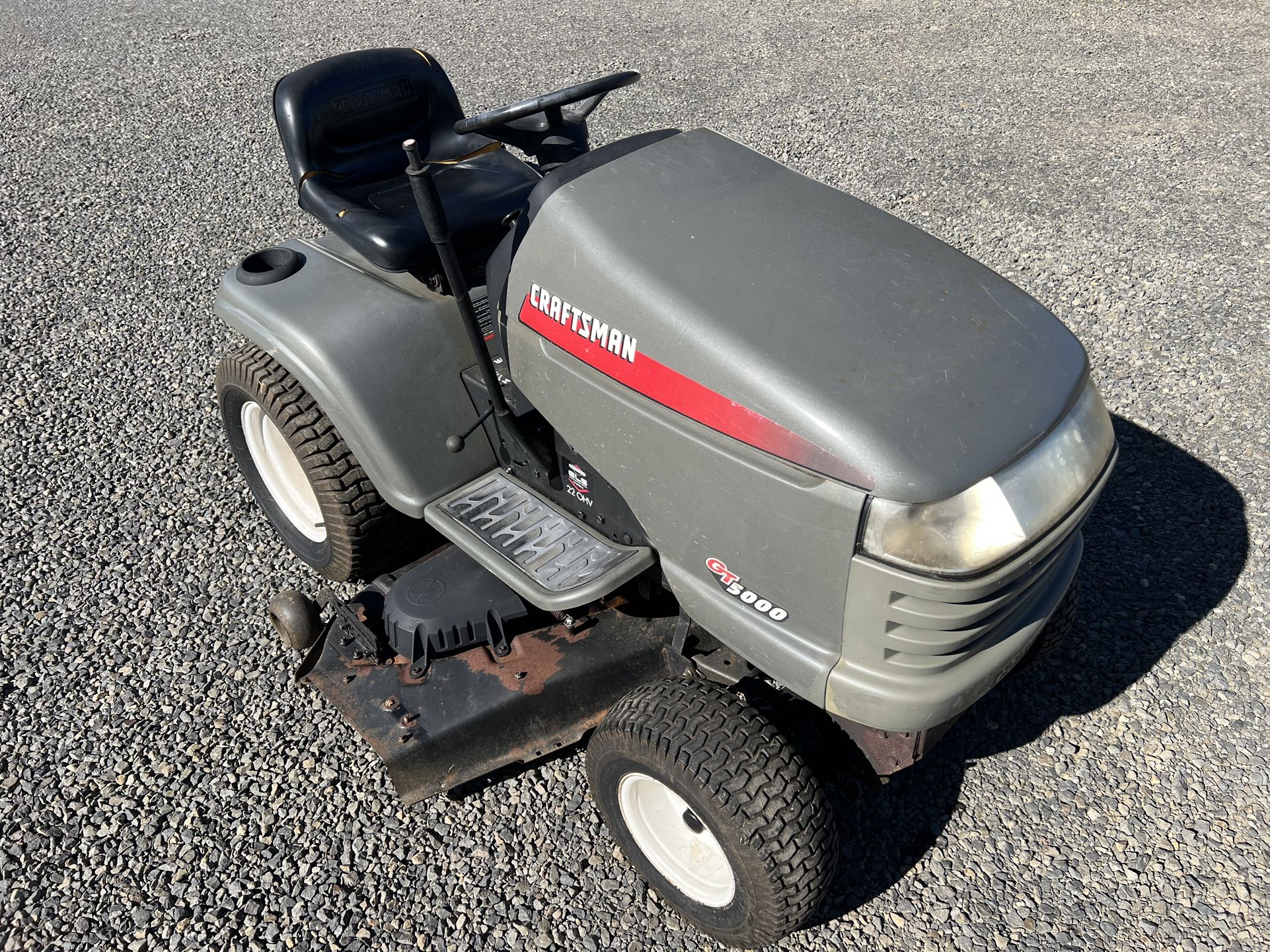 Craftsman Riding Mower 50” Deck GT5000