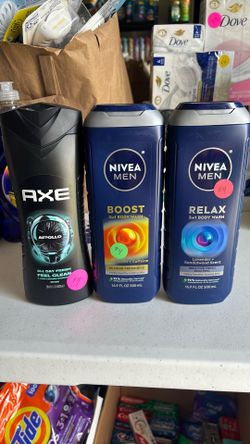 Men’s Body wash $4 Each 