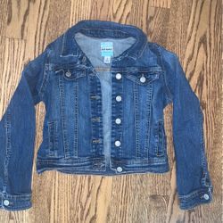 Girls Size Large 10-12 Jean Jacket Old Navy