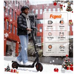 Electric Scooter, 500W/1000W/1500W Peak Powerful Motor, 18/25/28 Top MPH, 23/28 Miles Range, 8.5"/9.3"/10" Tire EScooters, Lightweight & Foldable, APP