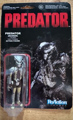 PREDATOR MASKED 3.75" Action Figure ReAction PREDATOR Retro Super7 Funko