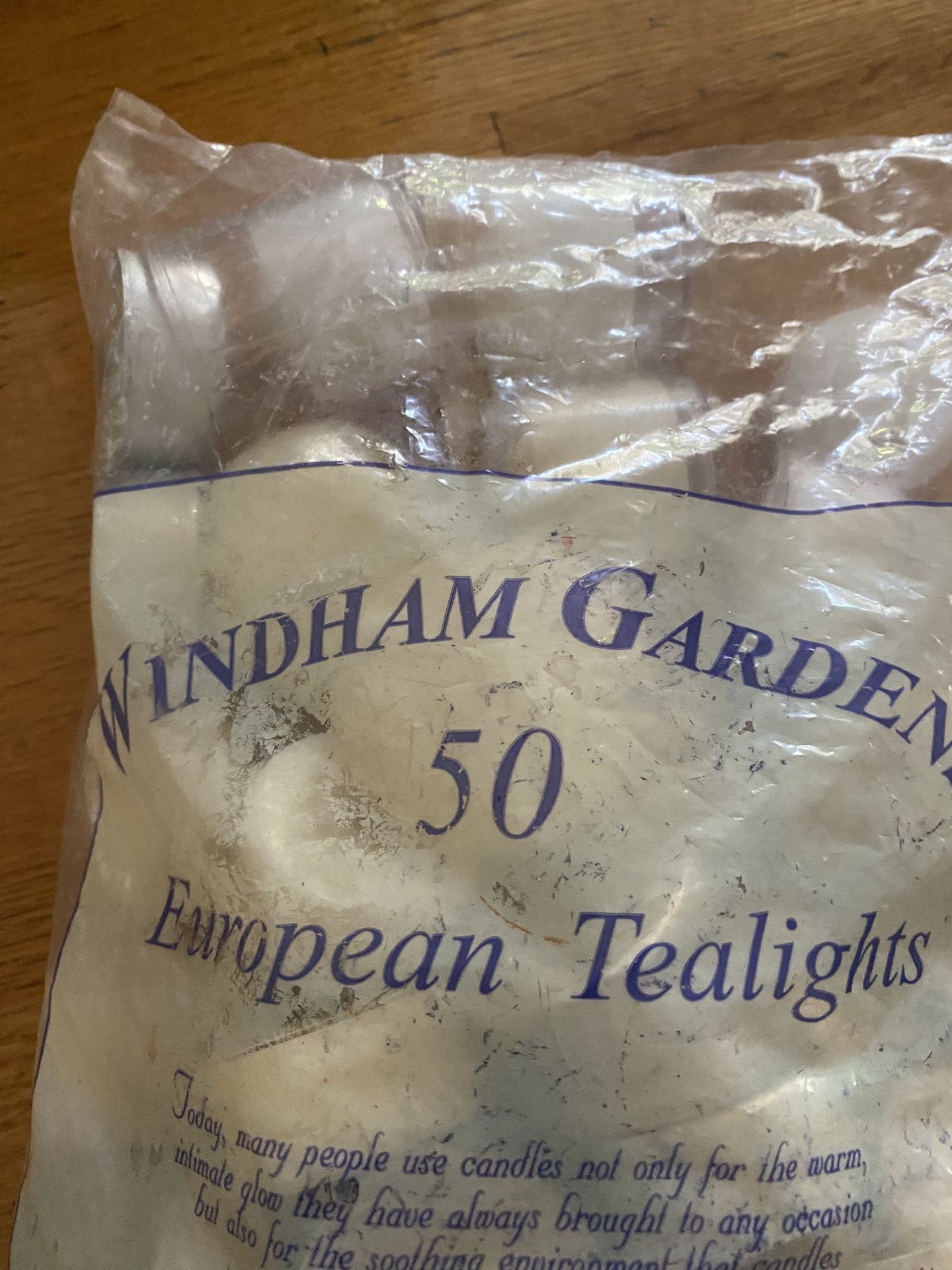 New Bag Of 50 Tea Lights