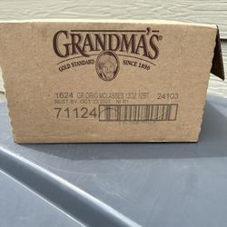 Grandma 12 Bottles Of Molasses!! Brand New!!