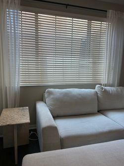 4 piece sectional and oversized ottoman