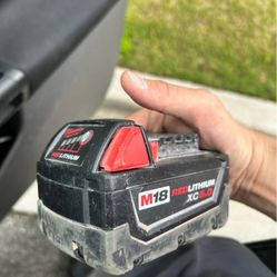 Milwaukee batteries 