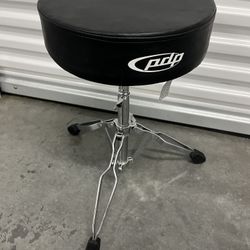 Drum Throne,dbl Braced, Excellent By DW. Cymbal