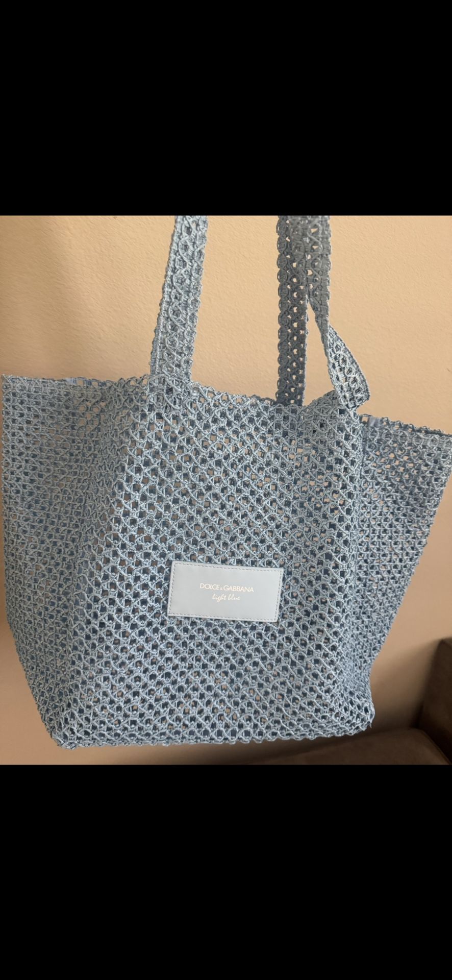 Beautiful Blue Beach Bag