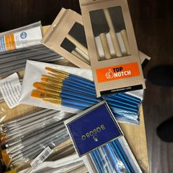 Different Size Paint Brushes