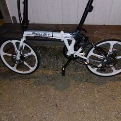 Foldable ( Rich Bit ) Bike. 20 Inch Rims And Tires. Good Condition 