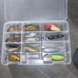 Antique Wood Fishing Lures
