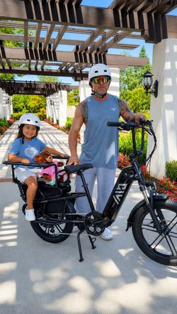 Ebike with kid seat