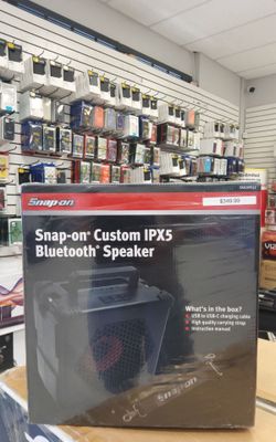 Snap-on Custom IPX5 Bluetooth Speaker