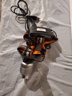 HLX5 High Power 4-Mode LED Waterproof Headlamp Kit Stealth Angel Survival