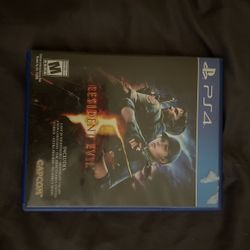 PS4 Resident Evil 5 