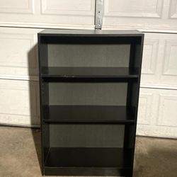  3-Shelf Bookcase with Adjustable Shelves