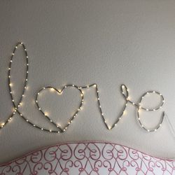 Love Lighted Sign 
