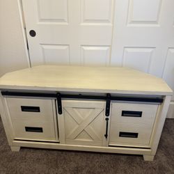 Farm style tv stand