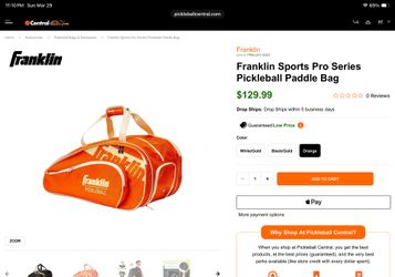 Franklin Pickleball Bag NEW w/ TAGS