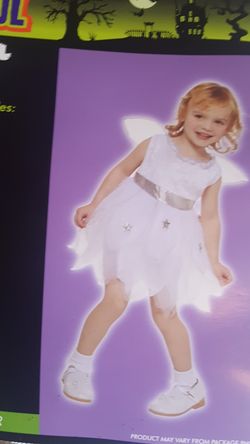 Angel fairy costume size 4-6
