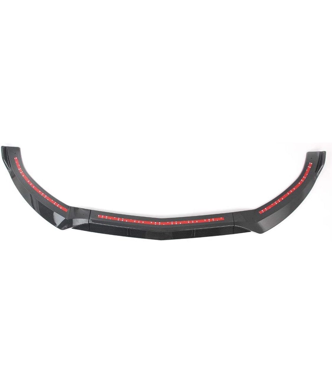 GZYF Front Bumper Lip Chin ABS Spoiler Splitter