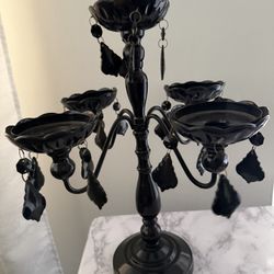 Halloween goth Candelabra Candle Holder