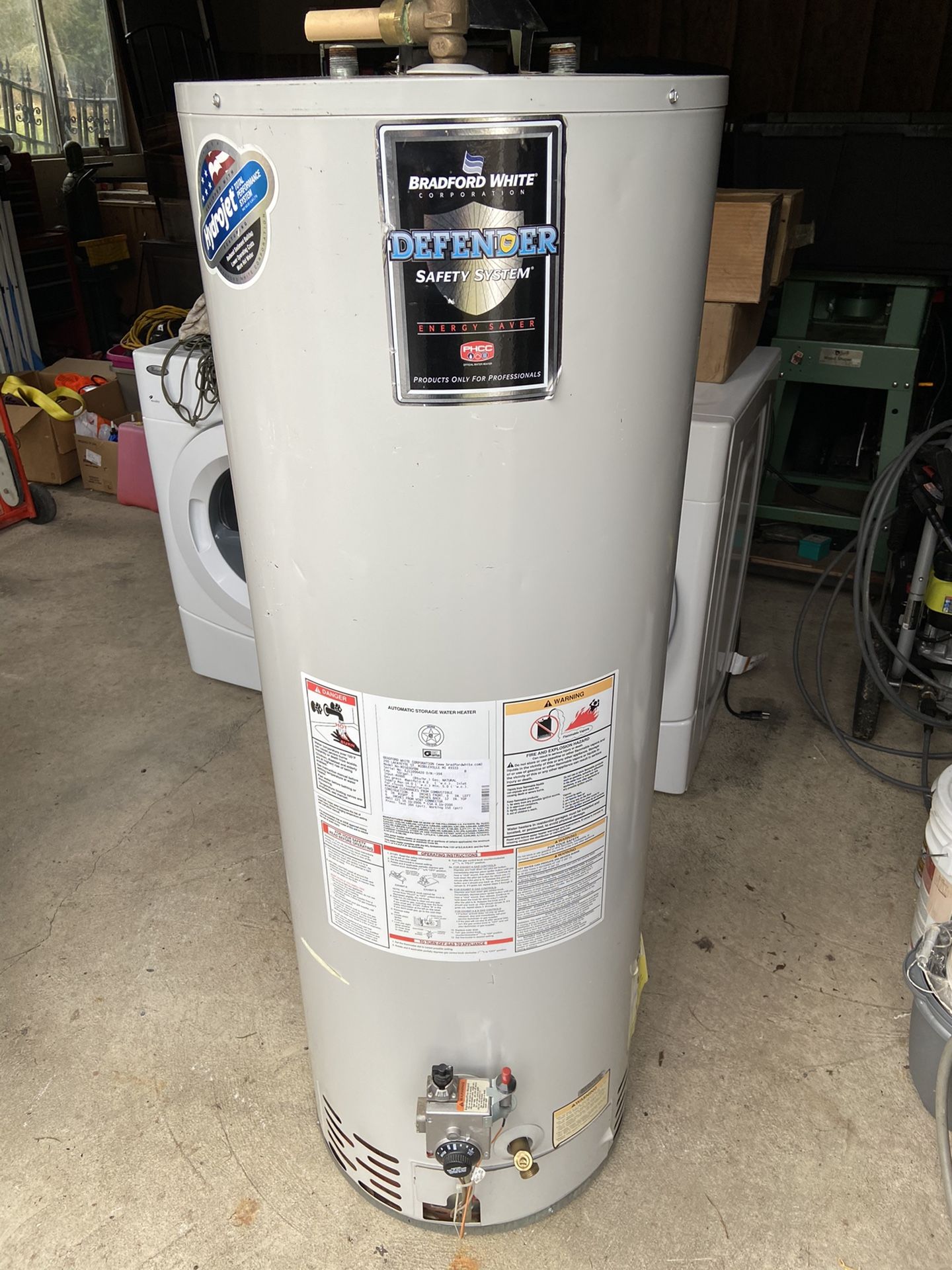 50 gallon bradford white natural gas water heater for sale in roy wa