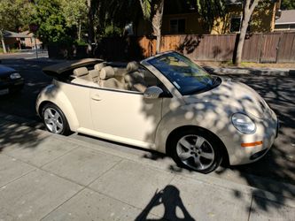 VW beetle convertible 2008