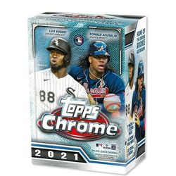 Topps 2021 Chrome Baseball Blaster Box (x2)